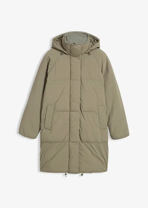 Lange gewatteerde jas, bonprix