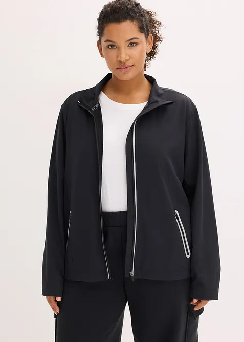 Outdoor jas met reflecterende details, bonprix