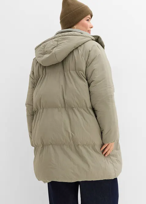 Lange gewatteerde jas, bonprix