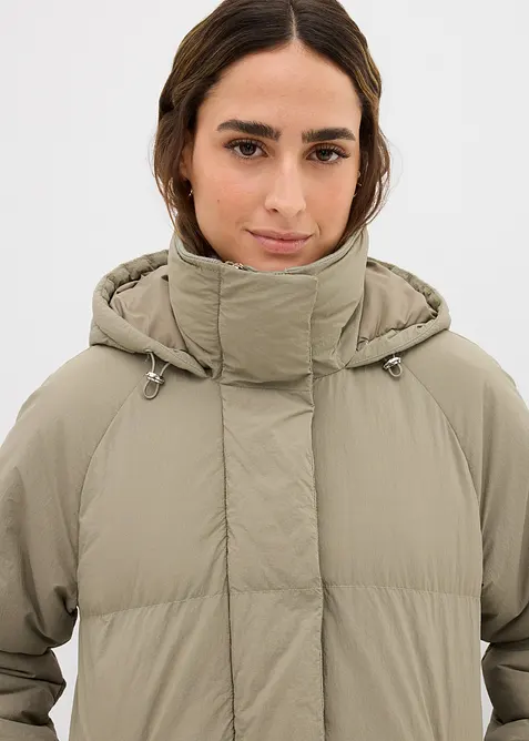 Lange gewatteerde jas, bonprix