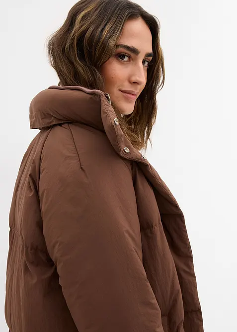 Lange gewatteerde jas, bonprix