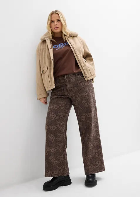 Oversized T-shirt van puur biologisch katoen, bonprix