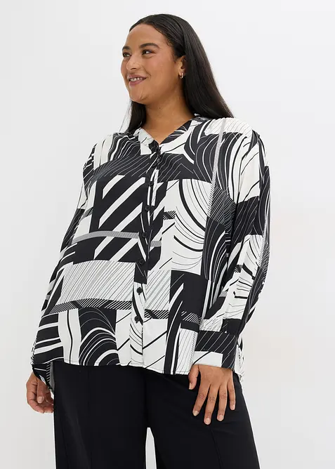 Satijnen blouse, bonprix