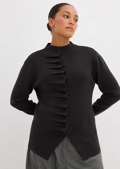 Vest in een zachte viscosemix, bonprix