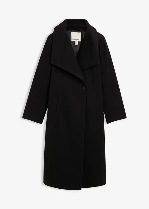 Lange jas in wollook, bonprix