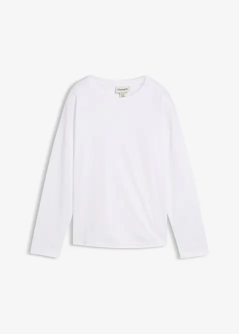 Longsleeve met zijde, bonprix