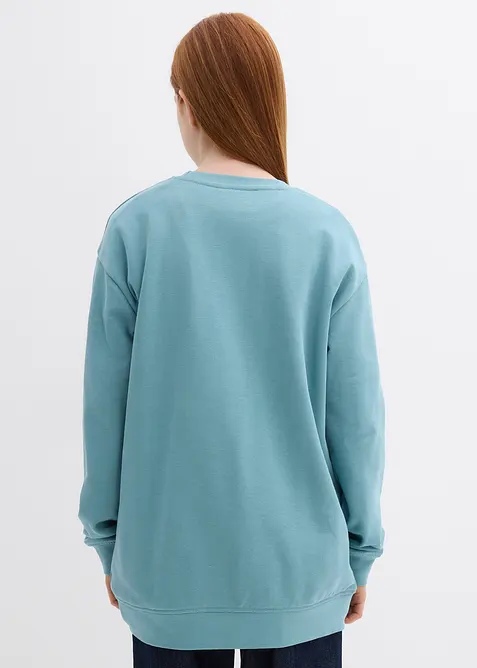 Oversized sweater van puur biologisch katoen, bonprix