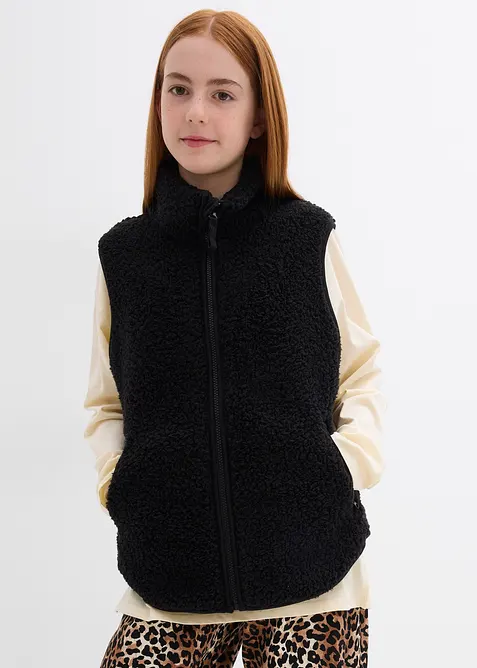 Teddy gilet, bonprix