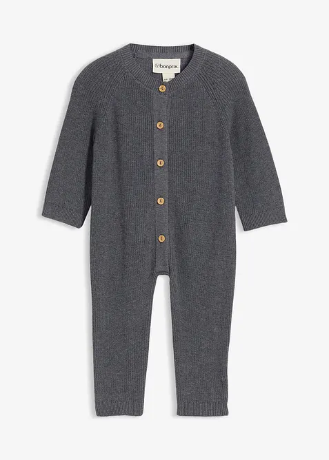Gebreide baby jumpsuit, bonprix