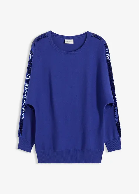 Trui met pailletten, bonprix