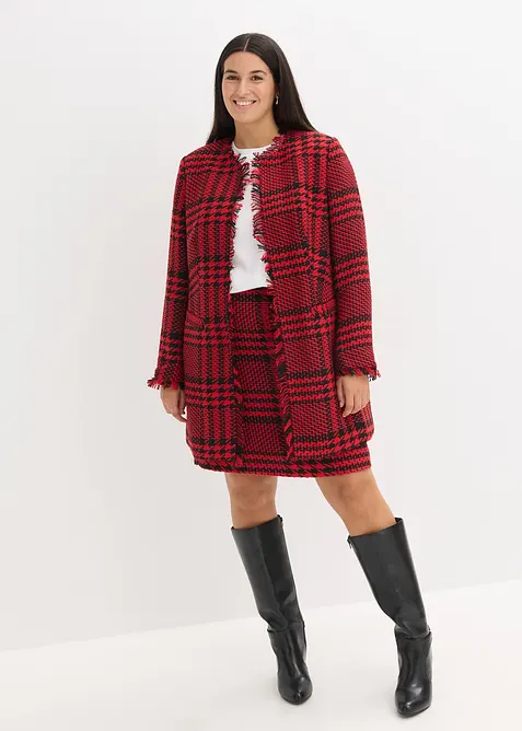 Bouclé rok, bonprix