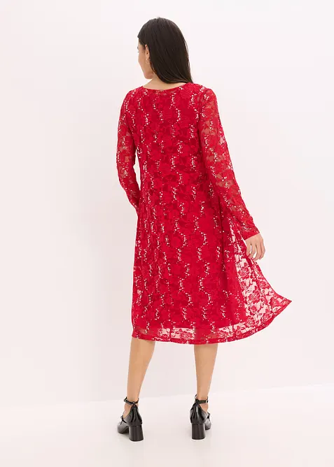 Jurk met kant (2-dlg. set), bonprix