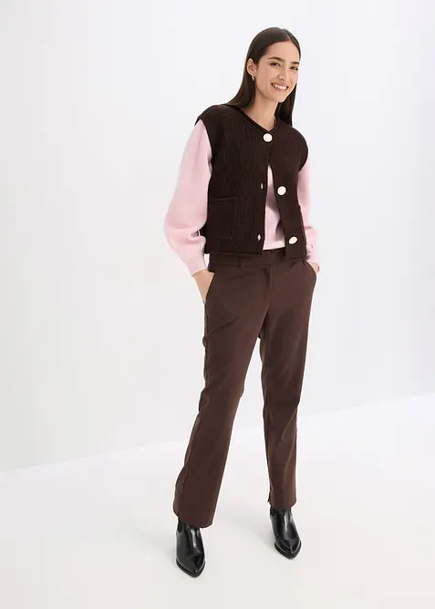 Trui met ballonmouwen, bonprix