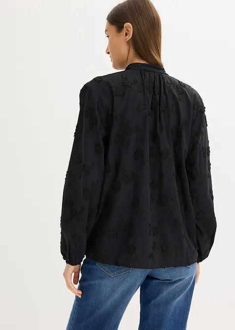 Blouse van puur katoen, bonprix