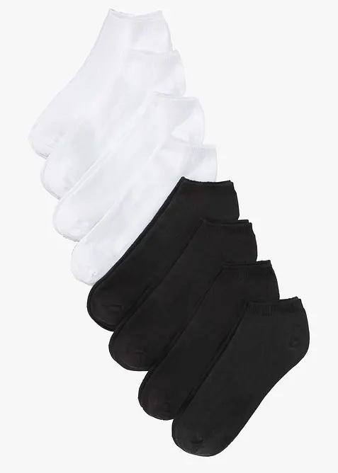Sneakersokken van biologisch katoen (8 paar), bonprix