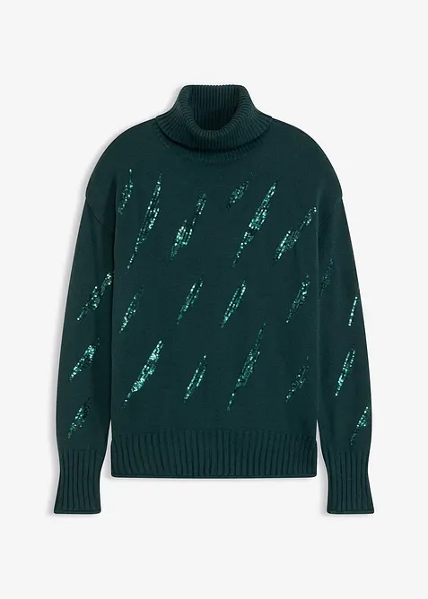 Oversized trui in een zachte viscosemix, bonprix