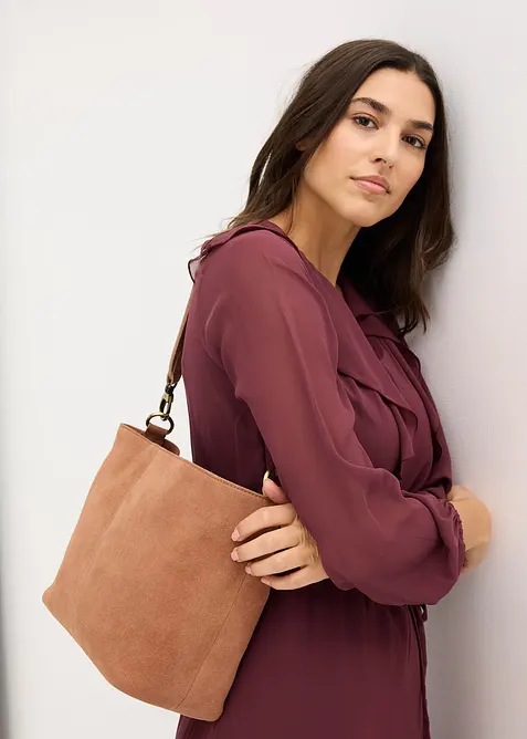 Suède handtas, bonprix