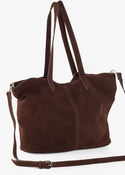 Maxi shopper van suède, bonprix