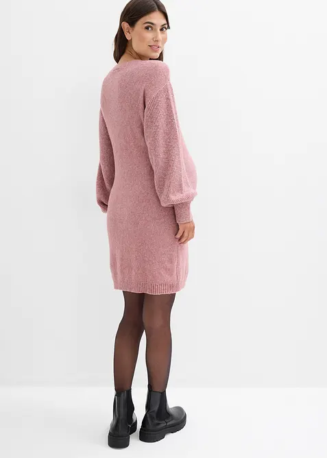 Zwangerschapsjurk/voedingsjurk met lange knoopsluiting, bonprix