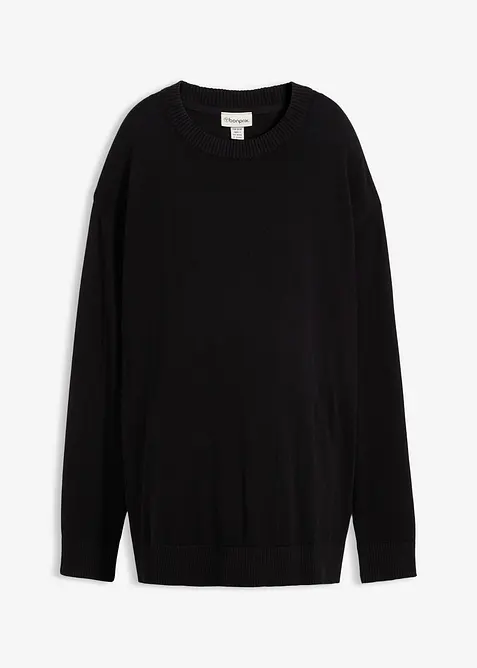 Zachte zwangerschapstrui met voedingsfunctie van biologisch katoen, bonprix