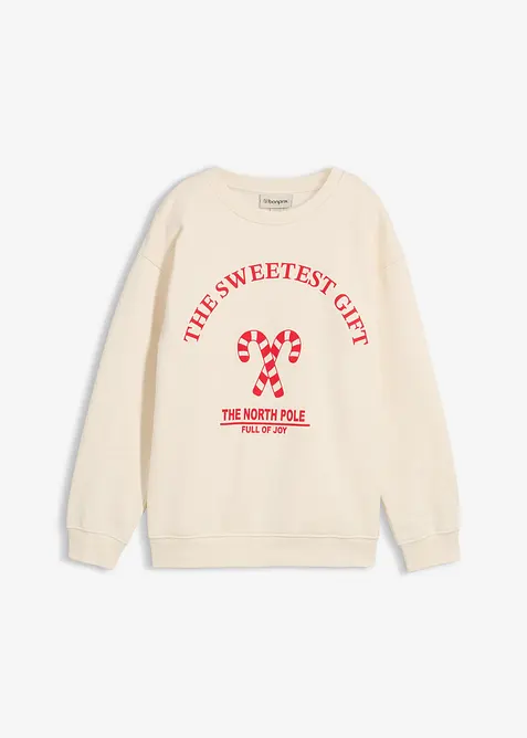 Zwangerschapssweater/voedingssweater van biologisch katoen, bonprix