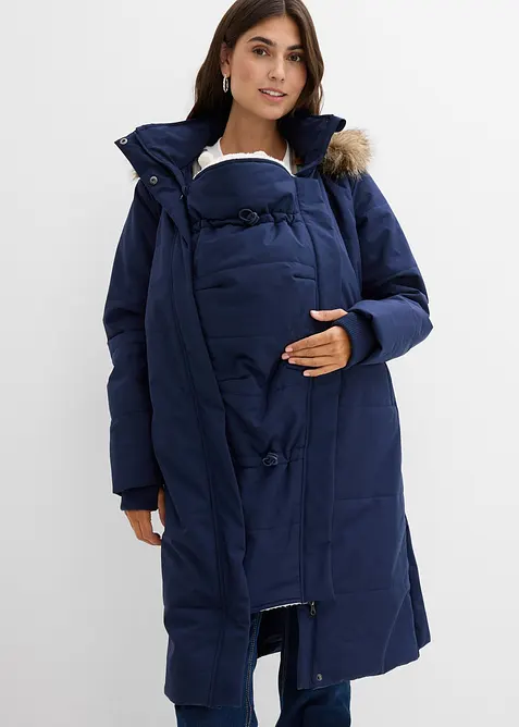 3-in-1 gewatteerde zwangerschapsjas/draagjas, bonprix