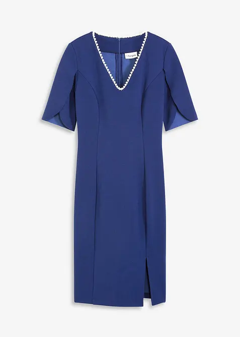 Kokerjurk met parelapplicatie, bonprix