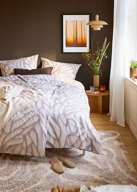 Dekbedovertrek met een organisch motief, bonprix