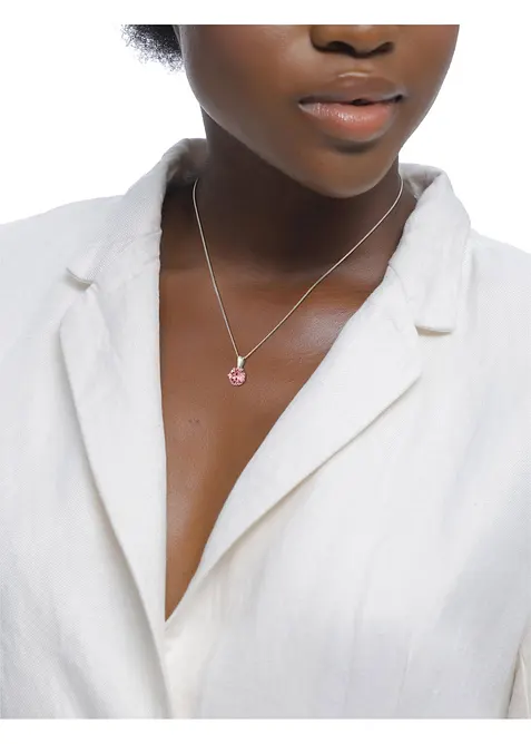 Elli ketting & oorringen van 925 sterling zilver (3-dlg. sieradenset), elli