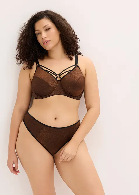 Minimizer bh van glanzend materiaal, bonprix