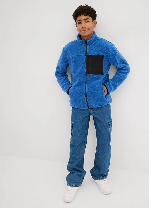 Teddy fleece vest, bonprix