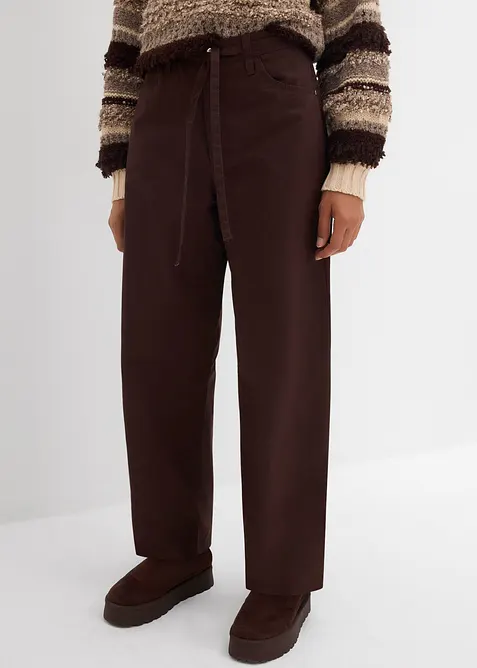 Twill broek van katoen, bonprix