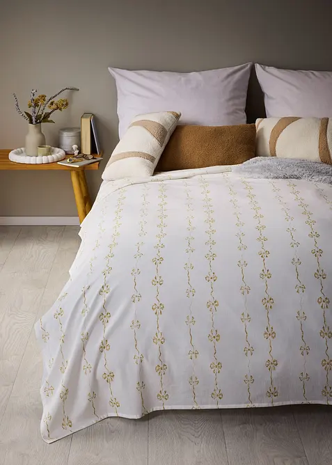 Grand foulard met strikjes, bonprix