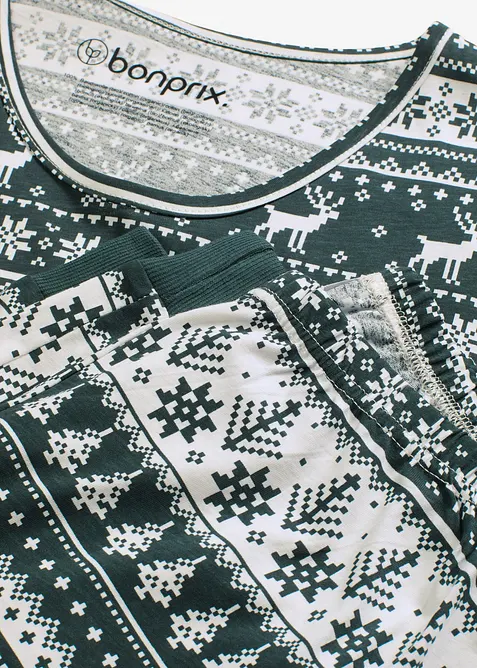 Pyjama van biologisch katoen, bonprix