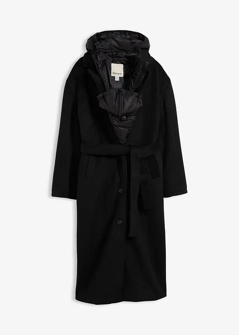 6-in-1 zwangerschapsjas met baby inzet en uitneembare bodywarmer, bonprix