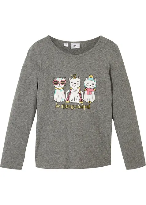 Longsleeve van viscosemix, bonprix