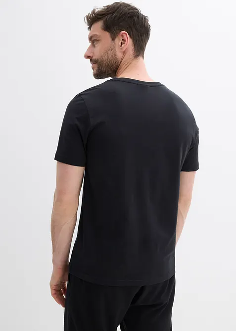 T-shirt met kerstprint van biologisch katoen, bonprix