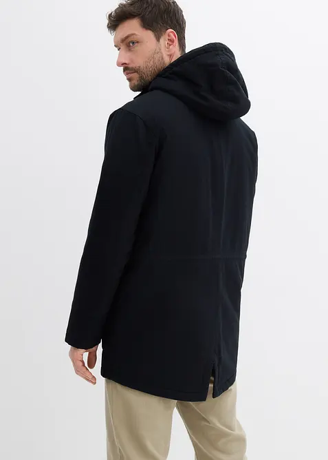 Winterparka met teddy voering in de capuchon, bonprix