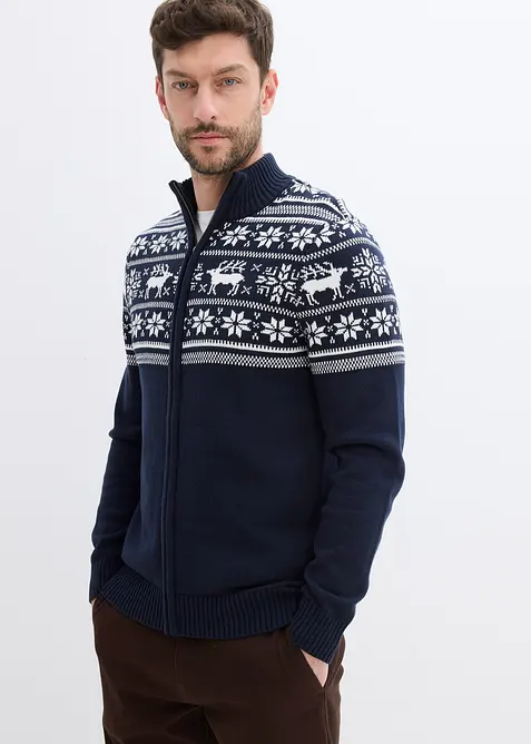 Huidvriendelijk Noors vest van puur katoen, bonprix