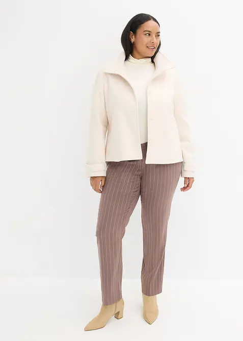 Jas in wollen look, bonprix