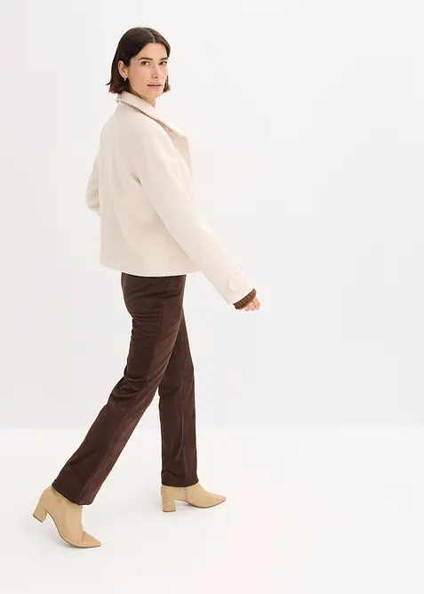 Jas in wollen look, bonprix