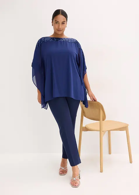 Tuniek met pailletten, bonprix