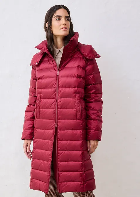 Lange donsjas met gerecycled dons, bonprix