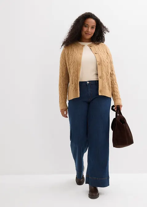 Grof gebreid vest, bonprix