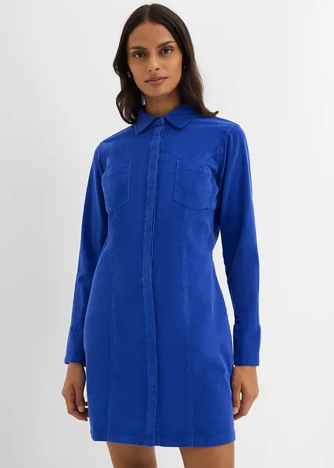 Figuuraccentuerende corduroy jurk, bonprix