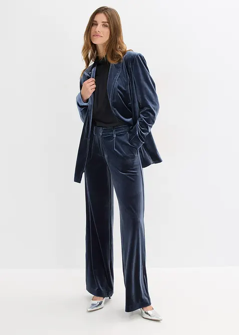 Fluwelen blazer, bonprix