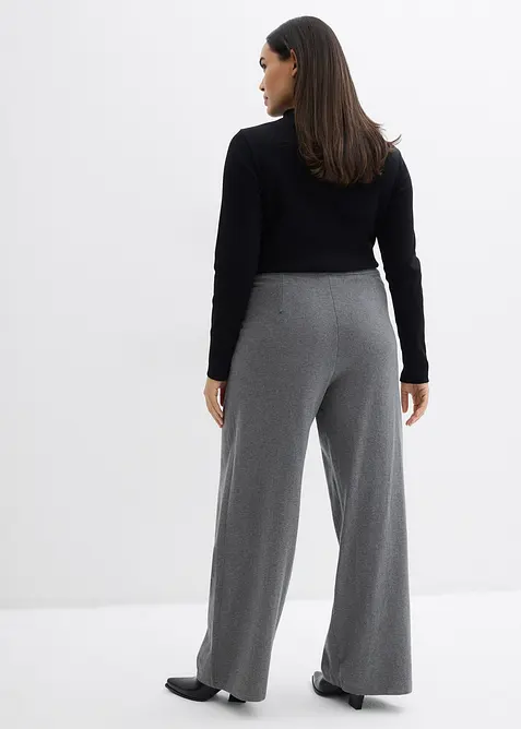 Broek van een zachte kasjmiermix, bonprix