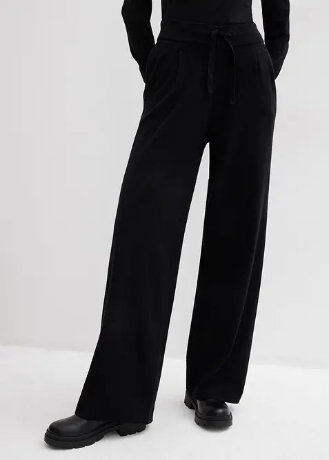 Broek van een zachte kasjmiermix, bonprix