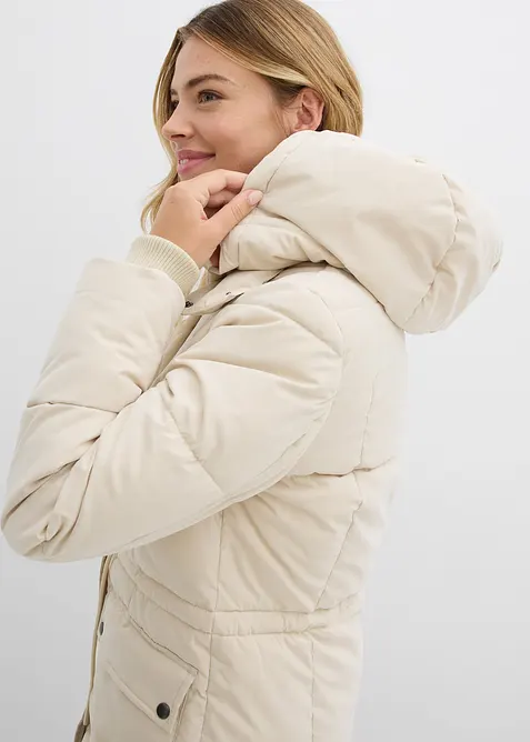 Winterjas met verstelbare tailleband, bonprix