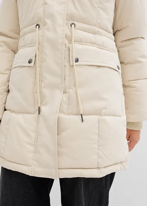 Winterjas met verstelbare tailleband, bonprix